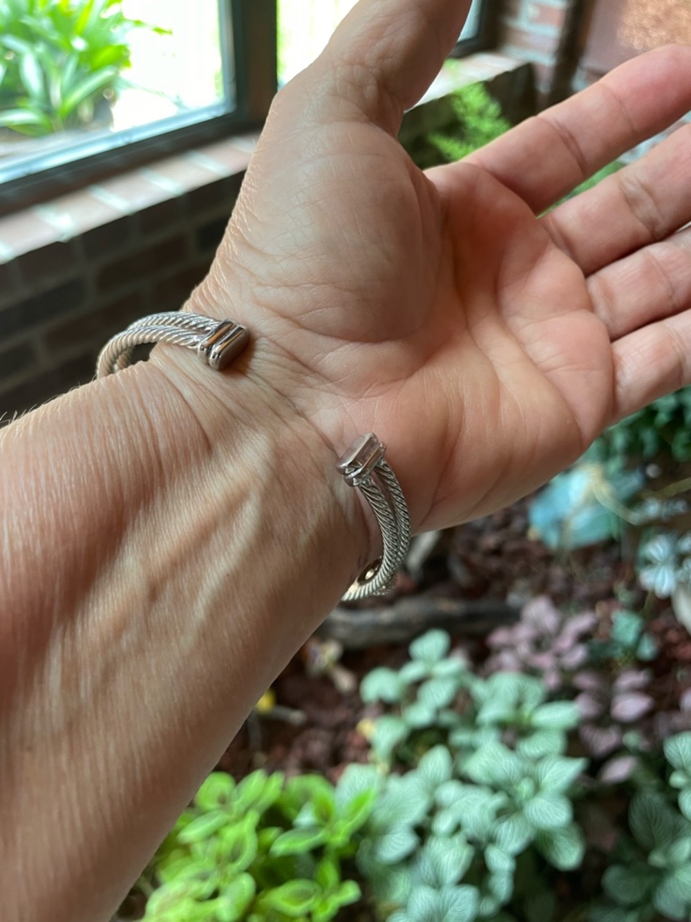 Crystal Double Rope Cuff - Picture 9 of 10